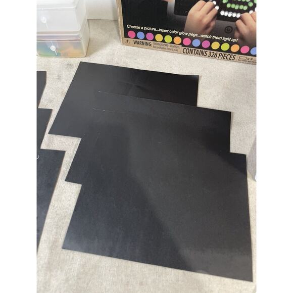 Lite Brite Magic Screen Bonus Set 326 Pieces - Picture 7 of 10